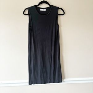 Everlane Black Shirt Dress Size Extra Small